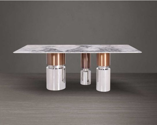 Lamina 8 Seater Marble Dining Table