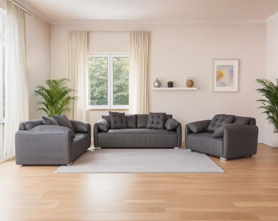 Lucero Fabric Sofa Set