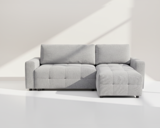 Placido Sectional Sofa Cum Bed - Right Chaise