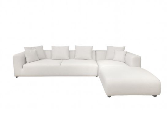 Lisbon Fabric Sectional Sofa - Right Chaise