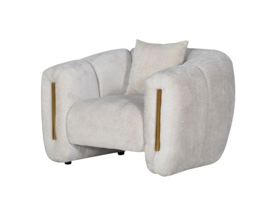Bricia Single Seater Fabric Sofa