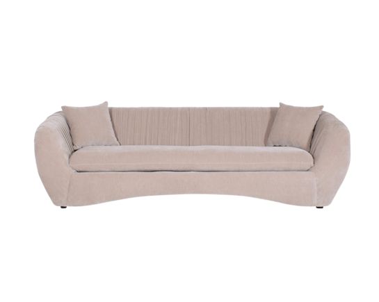 Odelia 3 Seater Fabric Sofa
