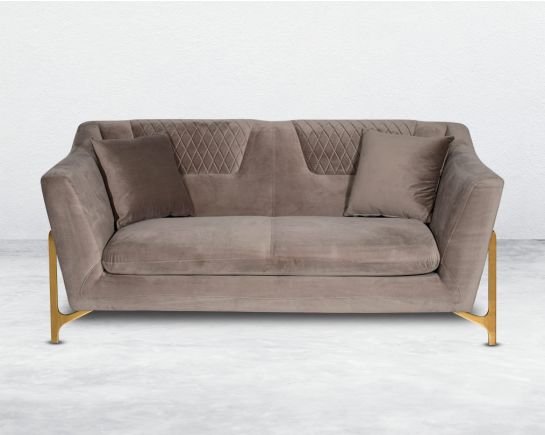 Luxury  2 Seater Sofa with 2 cushions