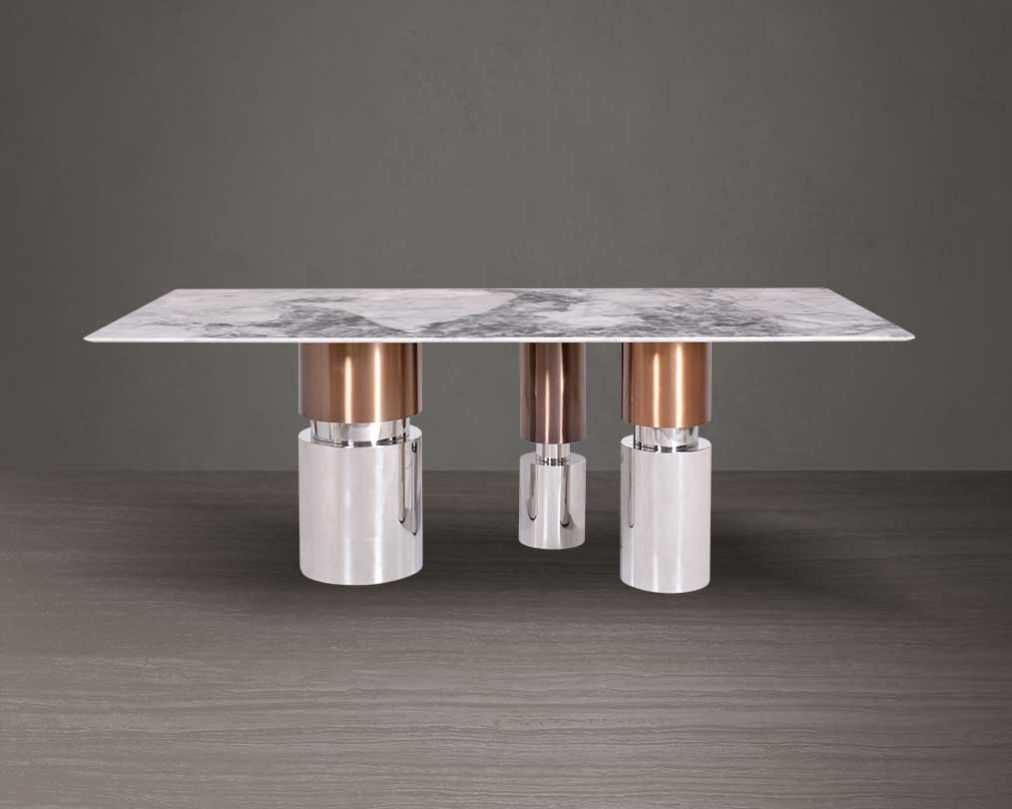 Lamina 8 Seater Marble Dining Table