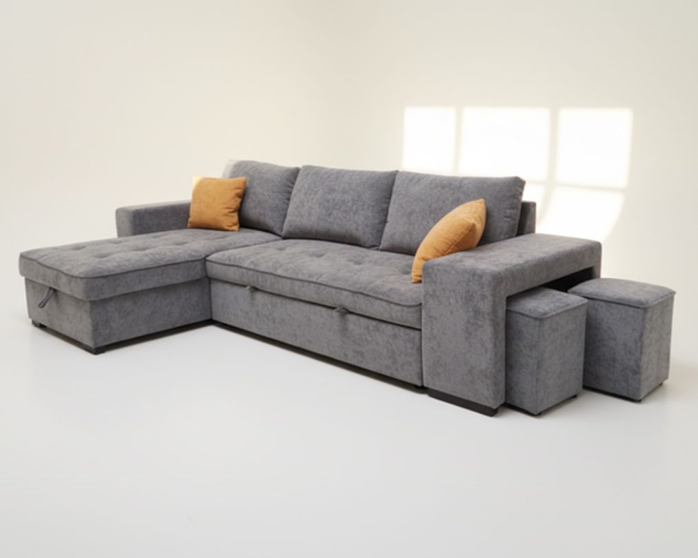 Descanso Sectional Sofa Cum Bed