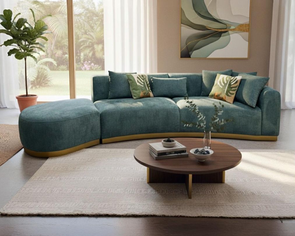 Rio Fabric Sectional Sofa