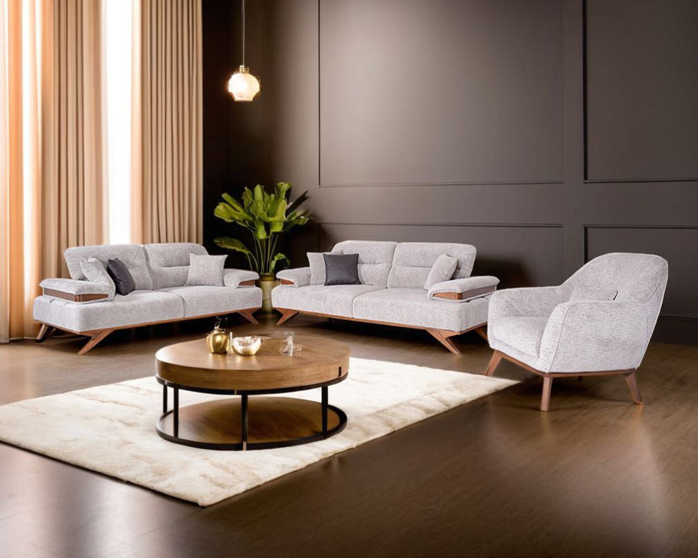 Felipe Fabric Sofa Set